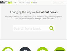 Tablet Screenshot of literazee.com
